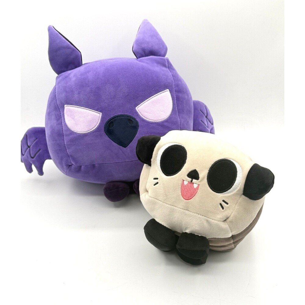 Roblox Pet Simulator Deluxe Fantasy 8" Plush "Shadow Griffin" With Code + Dog